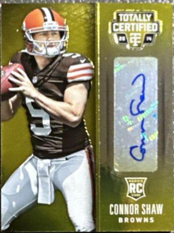 Connor Shaw [Autograph Platinum Gold] #115