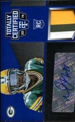 Davante Adams [Autograph Jersey Prime Platinum Blue] #172