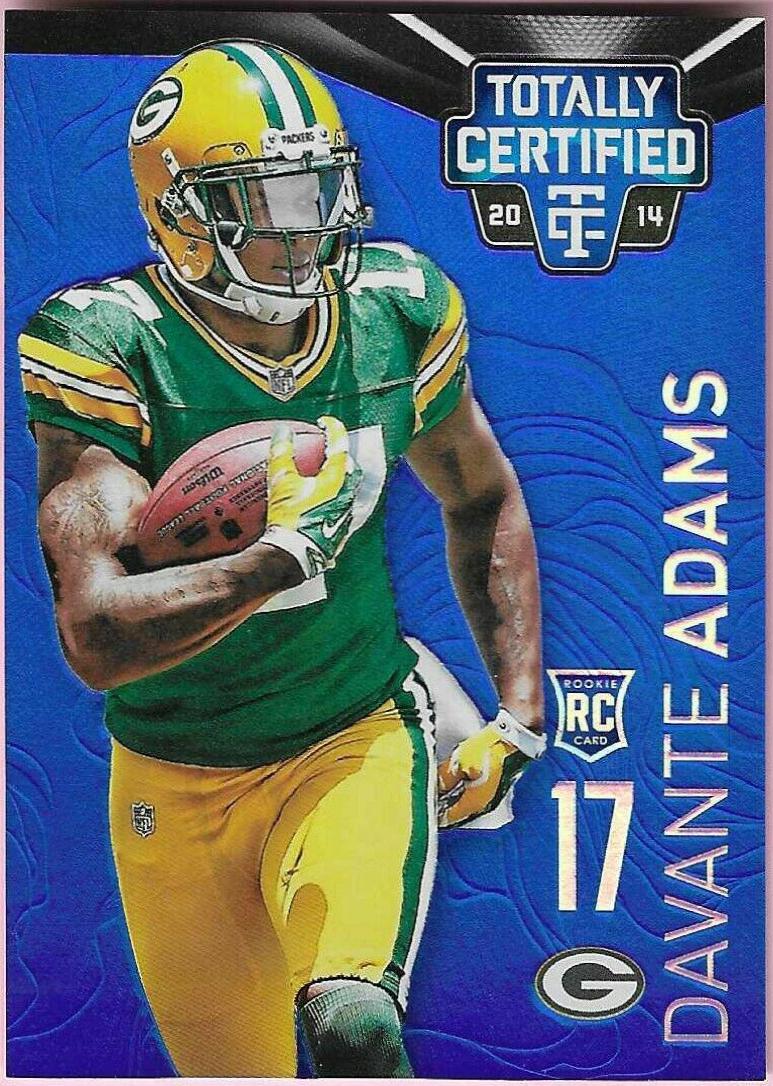 Davante Adams [Mirror Platinum Blue] #172