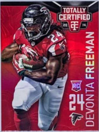 Devonta Freeman [Mirror Platinum Red] #162