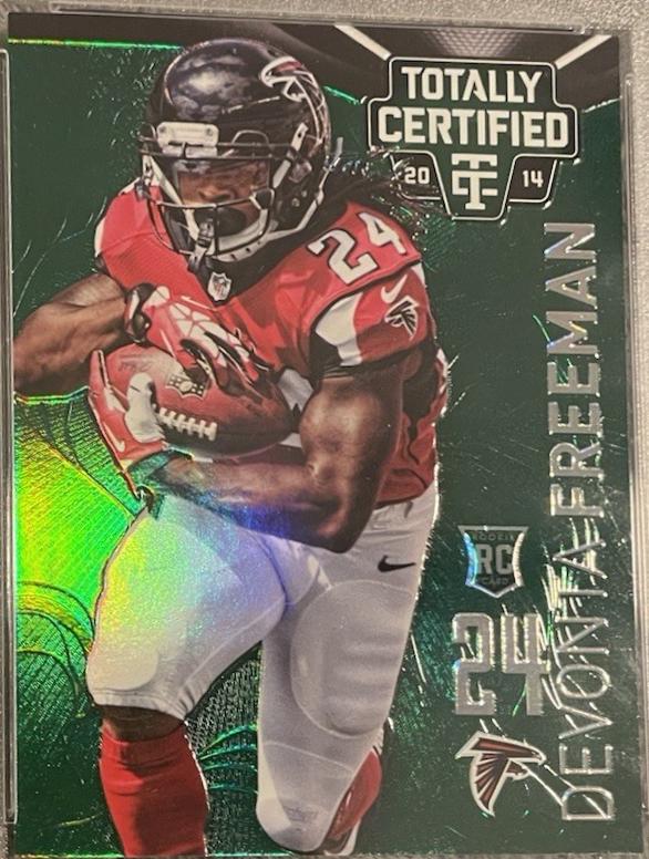 Devonta Freeman [Platinum Green] #162