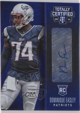Dominique Easley [Autograph Platinum Blue] #133