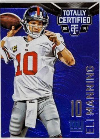 Eli Manning [Mirror Platinum Blue] #61