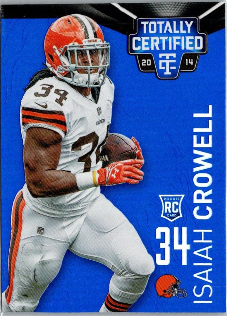Isaiah Crowell [Mirror Platinum Blue] #116