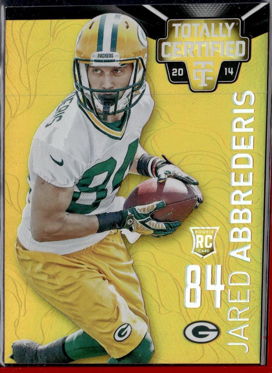 Jared Abbrederis [Mirror Platinum Gold] #123