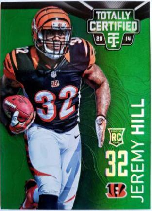 Jeremy Hill [Platinum Green] #167