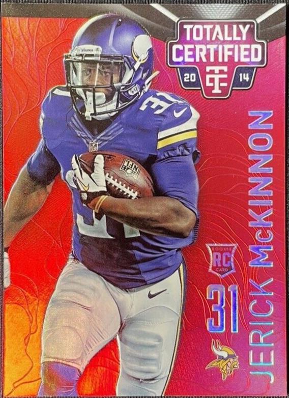Jerick McKinnon [Mirror Platinum Red] #131