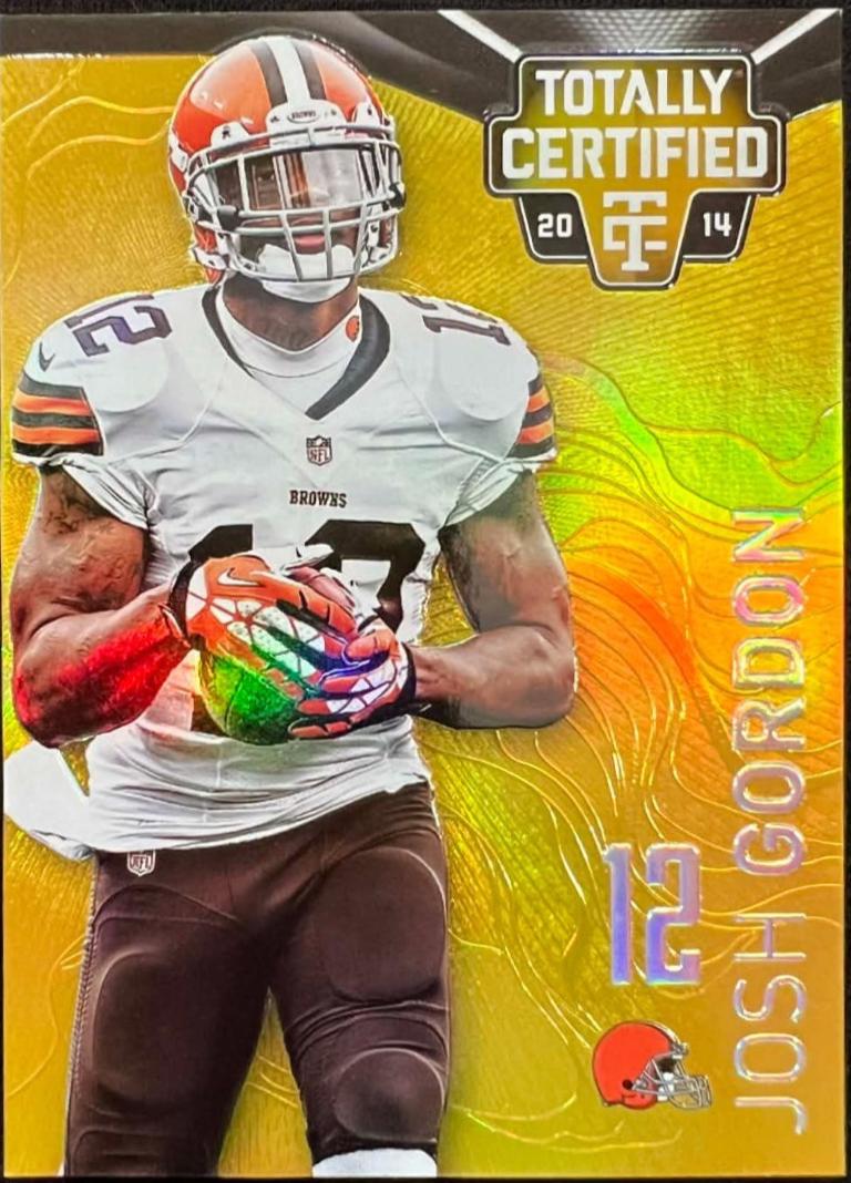 Josh Gordon [Mirror Platinum Gold] #23