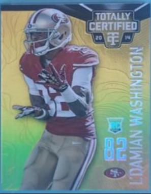 L'Damian Washington [Mirror Platinum Gold] #118