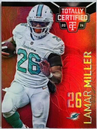 Lamar Miller [Mirror Platinum Red] #50