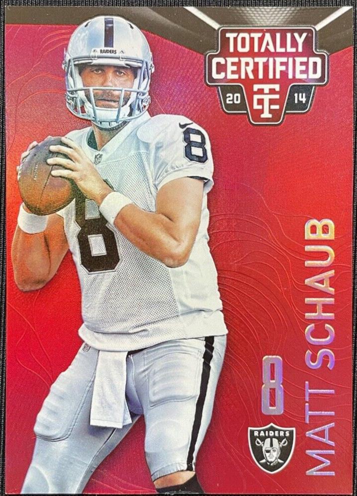 Matt Schaub [Mirror Platinum Red] #68