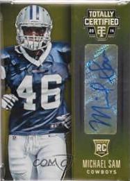 Michael Sam [Autograph Platinum Gold] #154