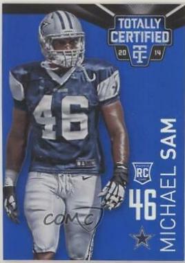 Michael Sam [Mirror Platinum Blue] #154