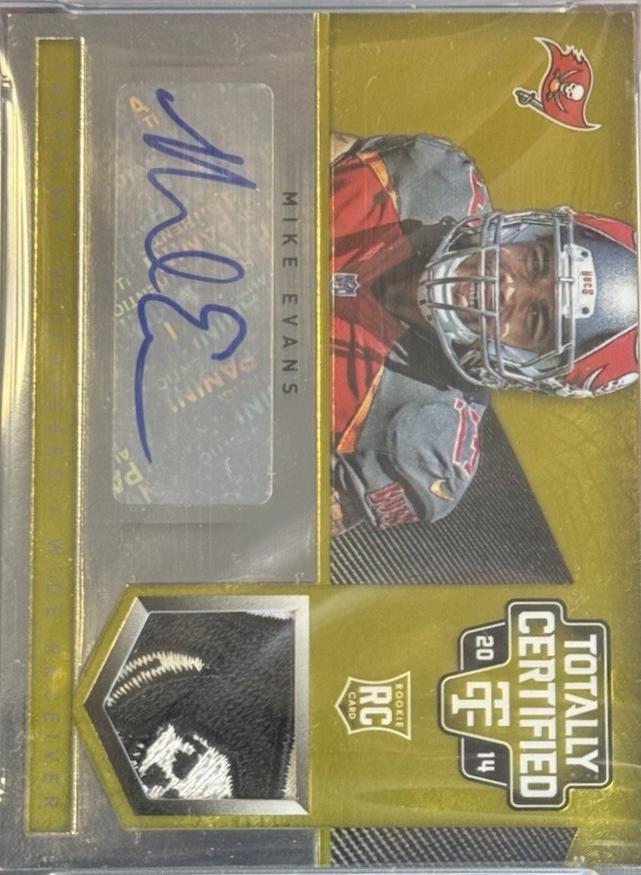 Mike Evans [Autograph Jersey Prime Platinum Gold] #199