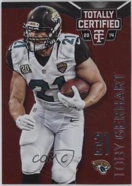 Toby Gerhart [Platinum Red] #45