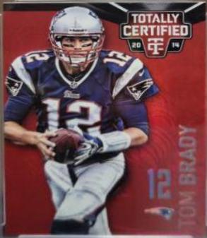 Tom Brady [Mirror Platinum Red] #57