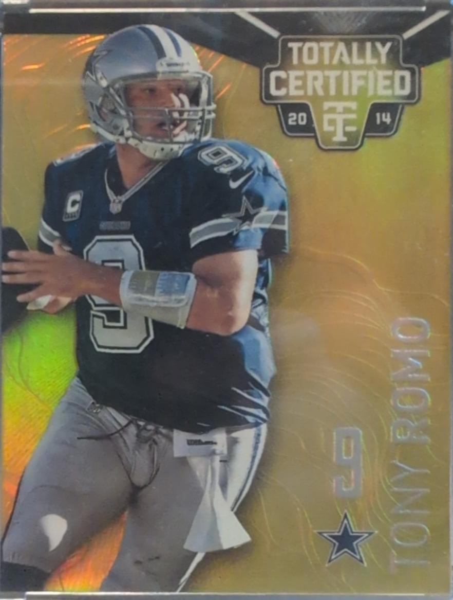 Tony Romo [Mirror Platinum Gold] #27