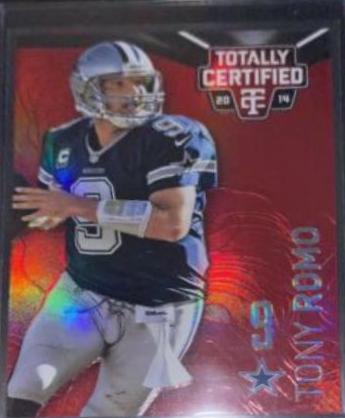 Tony Romo [Mirror Platinum Red] #27