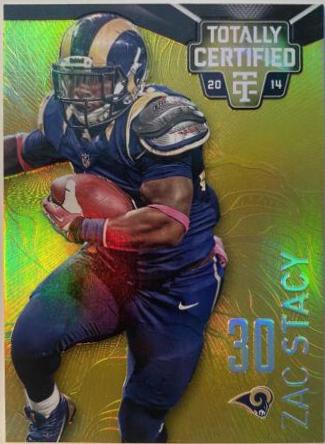 Zac Stacy [Mirror Platinum Gold] #87