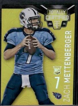 Zach Mettenberger [Mirror Platinum Gold] #157