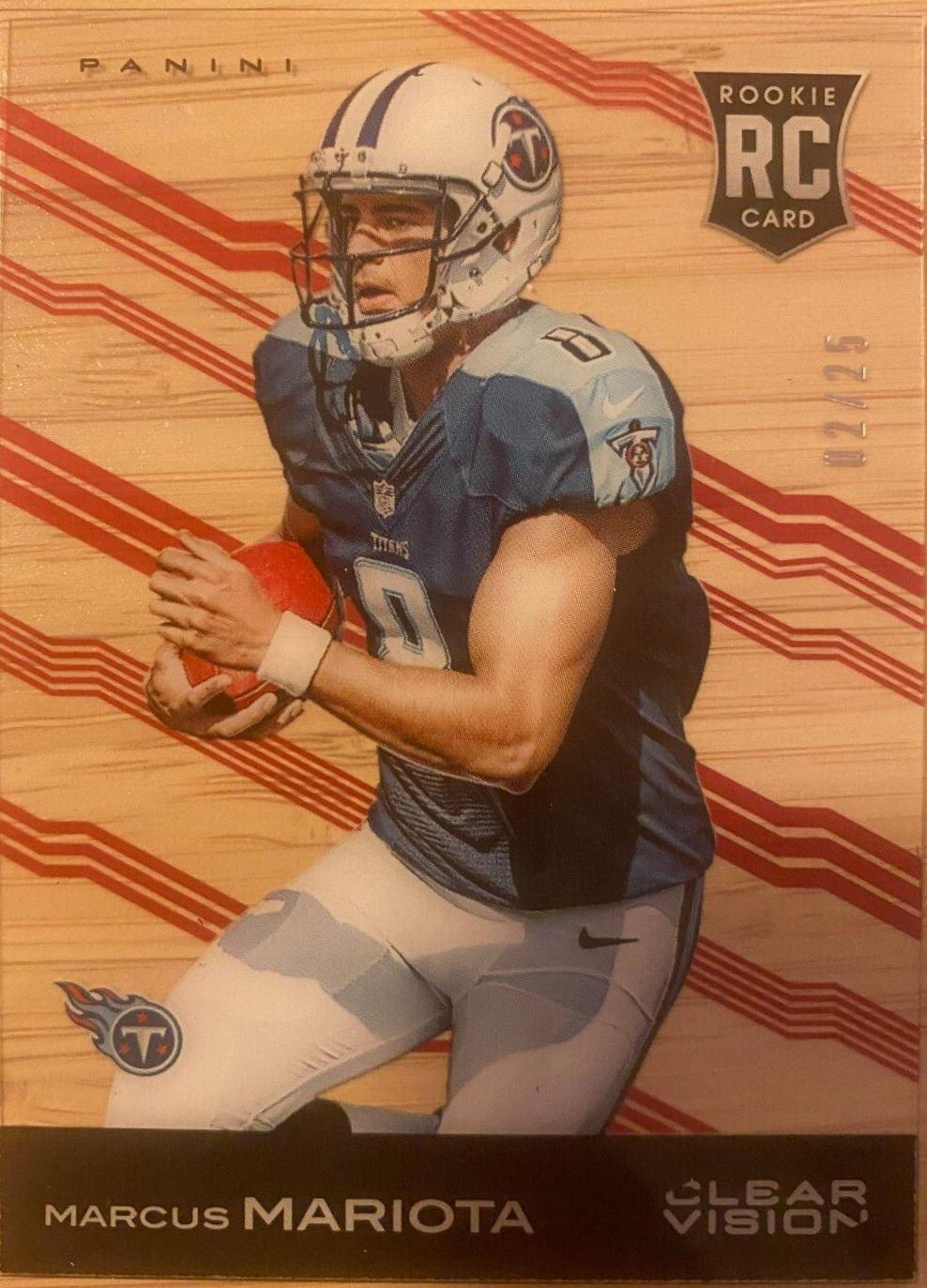Marcus Mariota [Running Red] #102