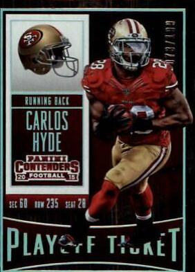Carlos Hyde [Playoff Ticket] #18