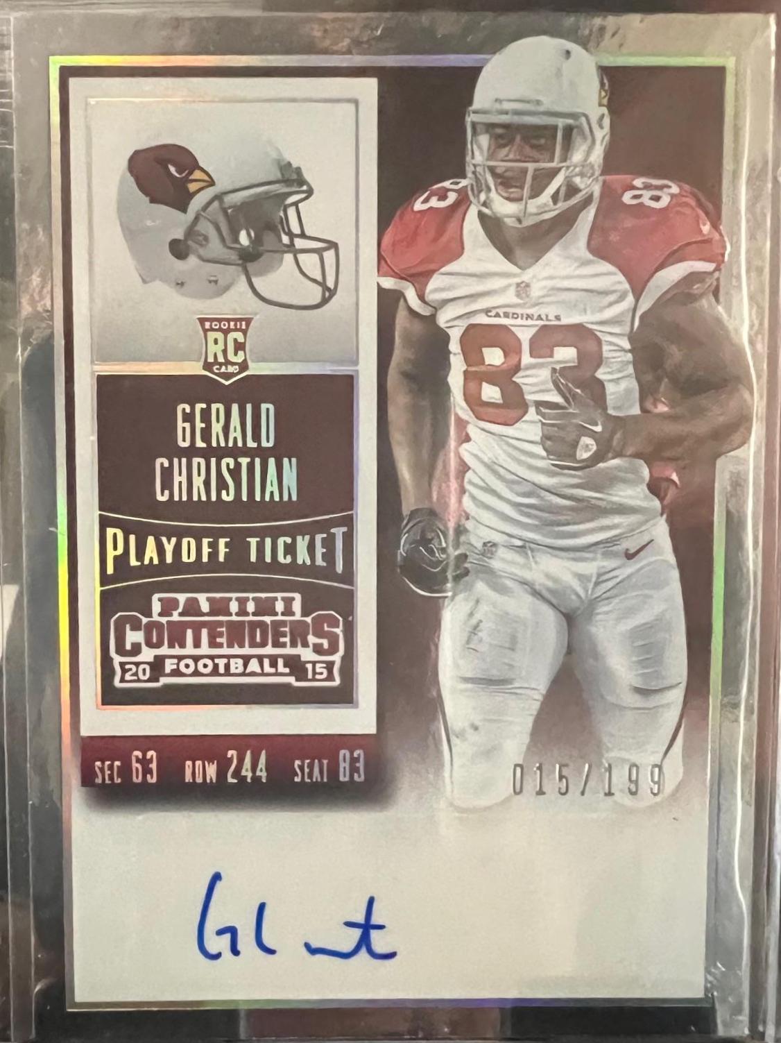 Gerald Christian [Autograph] #140
