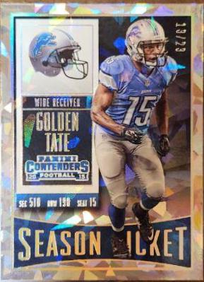 Golden Tate [Cracked Ice Ticket] #65