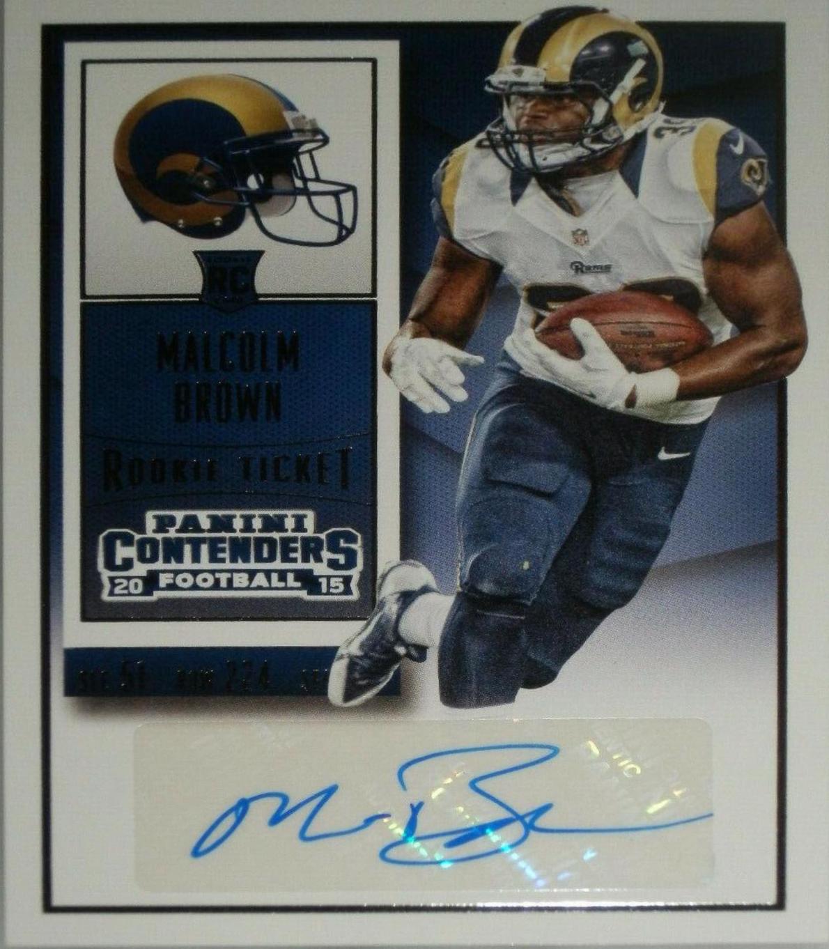 Malcolm Brown [Autograph] #178