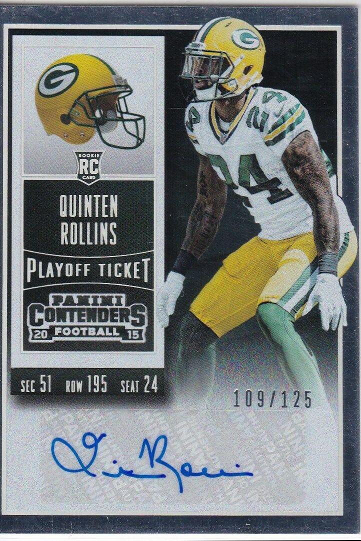 Quinten Rollins [Autograph Playoff Ticket] #126