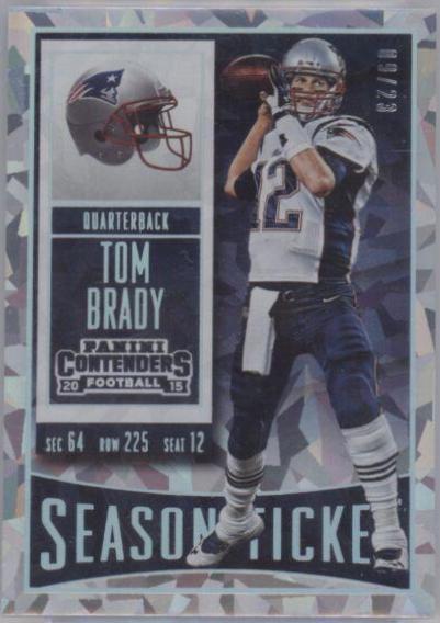 Tom Brady [Cracked Ice Ticket] #79