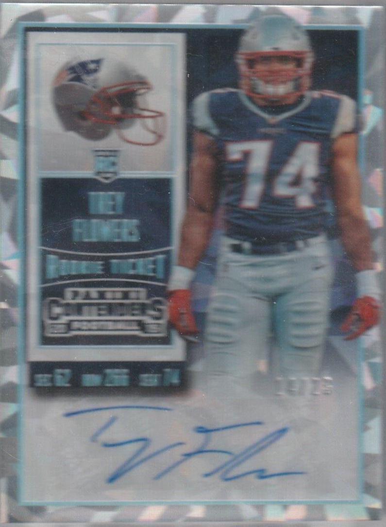 Trey Flowers [Autograph Cracked Ice] #136