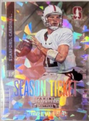 Andrew Luck [Cracked Ice Ticket] #10
