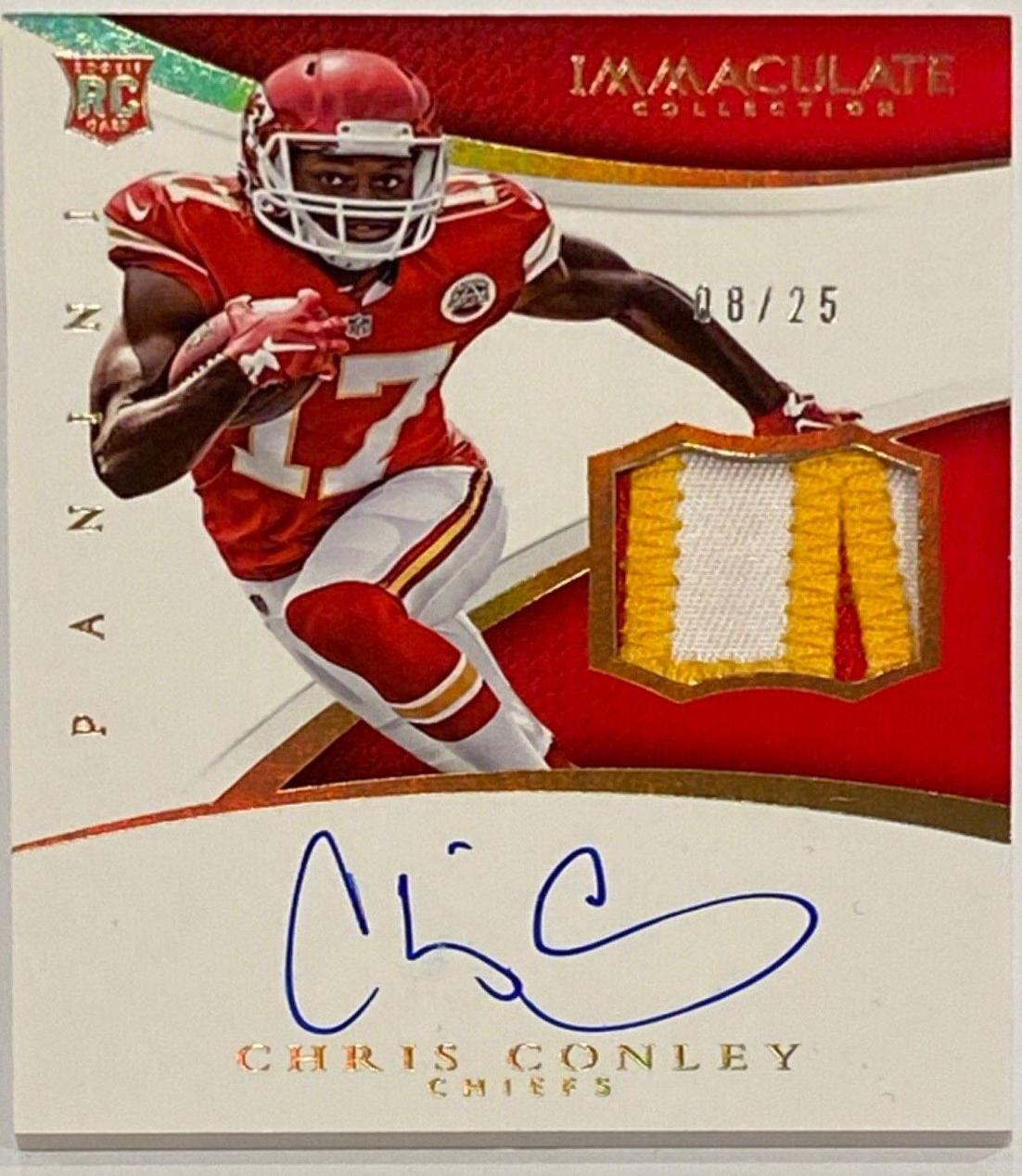 Chris Conley [Autograph Patch Gold] #144