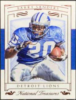 Barry Sanders [Jersey Number Red] #46
