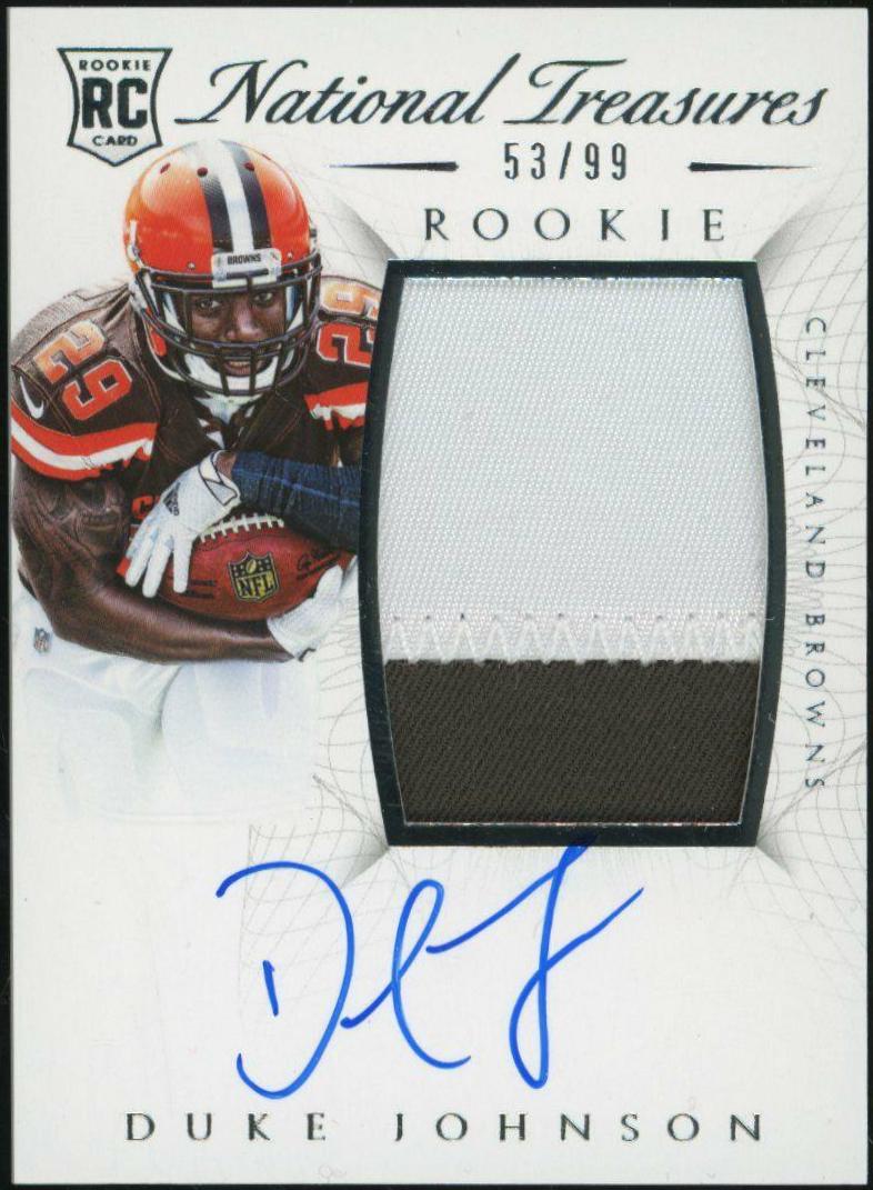 Duke Johnson [Autograph Patch] #105