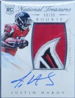 Justin Hardy [Autograph Patch] #115