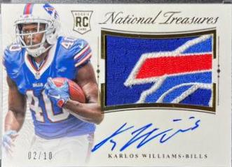 Karlos Williams [Autograph Patch Gold] #104