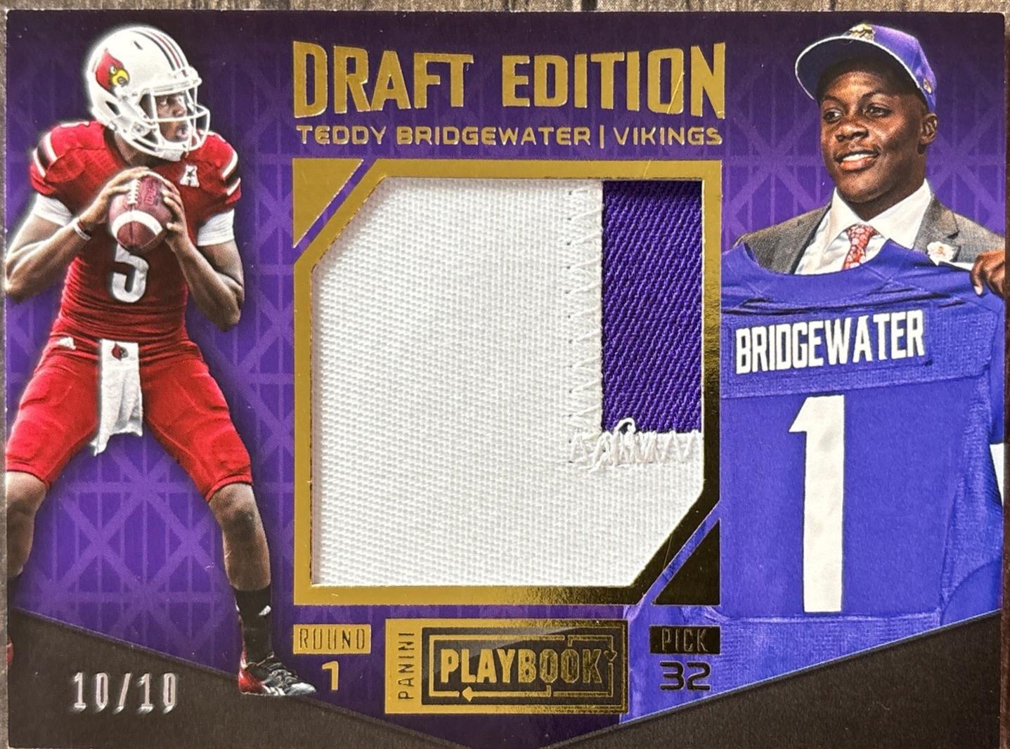 Teddy Bridgewater [Gold] #DE-TB