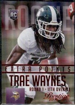 Trae Waynes [Extra Points Blue] #293