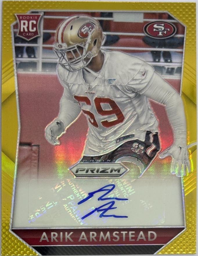Arik Armstead [Gold Prizm] #RS-AR