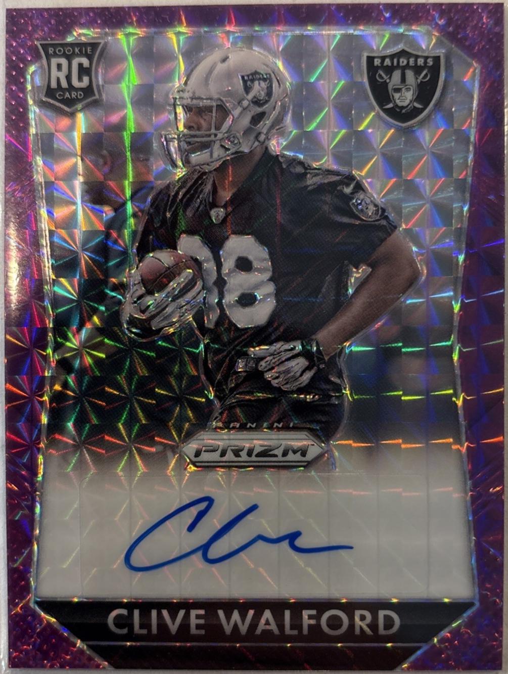 Clive Walford [Violet Mosaic Prizm] #RS-CW