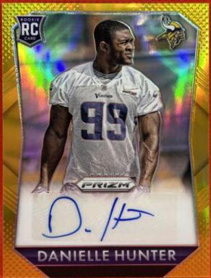 Danielle Hunter [Gold Prizm] #RS-DH