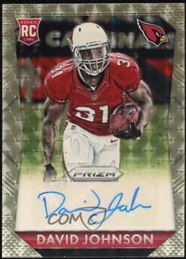 David Johnson [Gold Vinyl Prizm] #RS-DJ