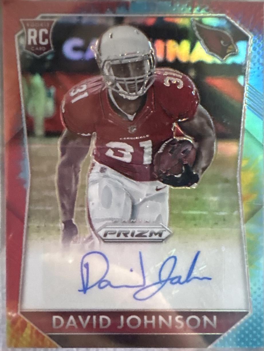David Johnson [Tie Dyed Prizm] #RS-DJ
