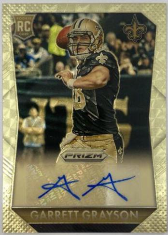 Garrett Grayson [Gold Vinyl Prizm] #RS-GG