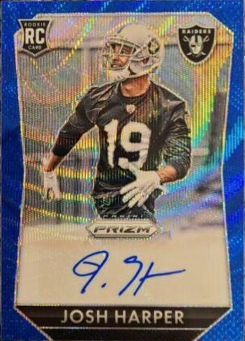 Josh Harper [Blue Wave Prizm] #RS-JH
