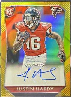 Justin Hardy [Gold Prizm] #RS-JH