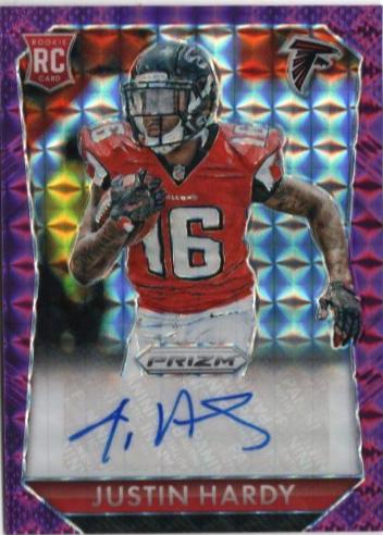 Justin Hardy [Violet Mosaic Prizm] #RS-JH