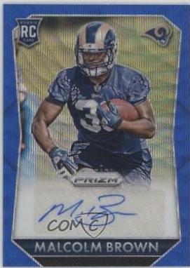 Malcolm Brown [Blue Wave Prizm] #RS-MB